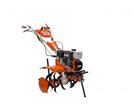 Motosapatoare RURIS 731ACC1 + roti cauciuc 5.00-8+rarita+plug+adaptor+dispozitiv scos cartofi+roti metalice 400 fara manicot+cultivator+set contragreutati 10kg [12]