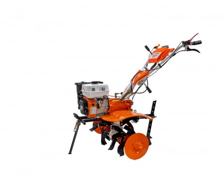 Motosapatoare RURIS 731ACC1 + roti cauciuc 5.00-8+rarita+plug+adaptor+dispozitiv scos cartofi+roti metalice 400 fara manicot+cultivator+set contragreutati 10kg [23]