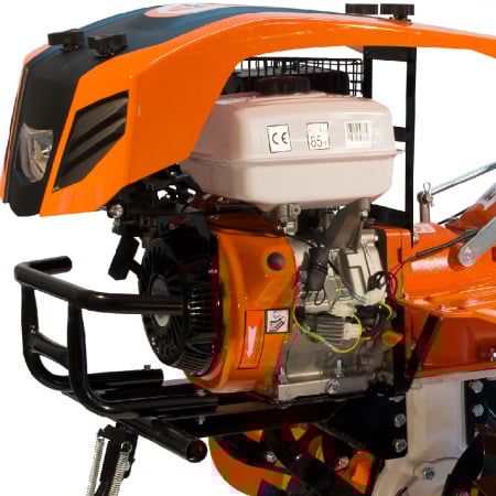 Motosapatoare RURIS 913ACC + roti cauciuc 5.00-12+plug reversibil rev2+roti metalice 500+set contragreutati 20kg [4]