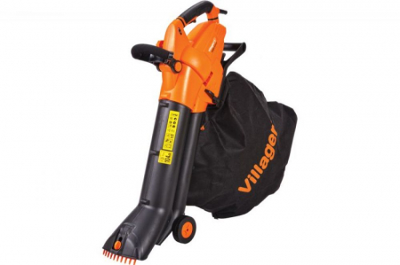 Casa si Gradina - Suflanta electrica si aspirator pentru frunze VEBV 3000 Villanger, 3000 W, 45 L
