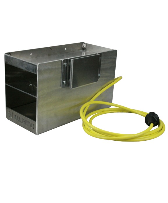 Ansamblu complet cutie metalica cu rezistenta electrica pentru incalzirea adezivilor pentru ongloane, Allredo Heat BOX [2]