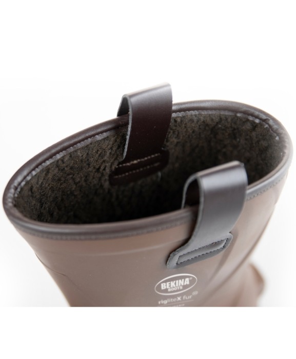Cizme protectie Bekina RigliteX SolidGrip, S5, imblanite, maro/negru [8]