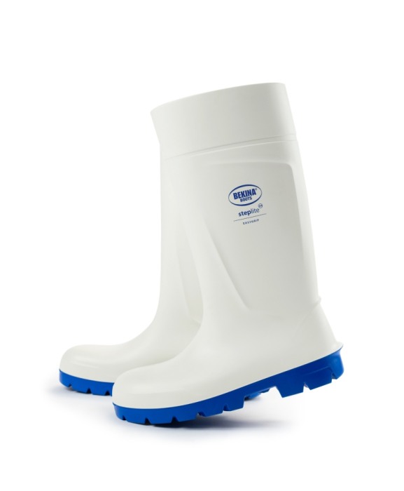 Cizme protectie Bekina Steplite EasyGrip, O4, alb/albastru [3]
