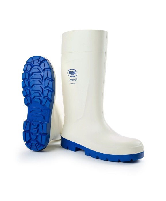 Cizme protectie Bekina Steplite EasyGrip, S4, alb/albastru [5]