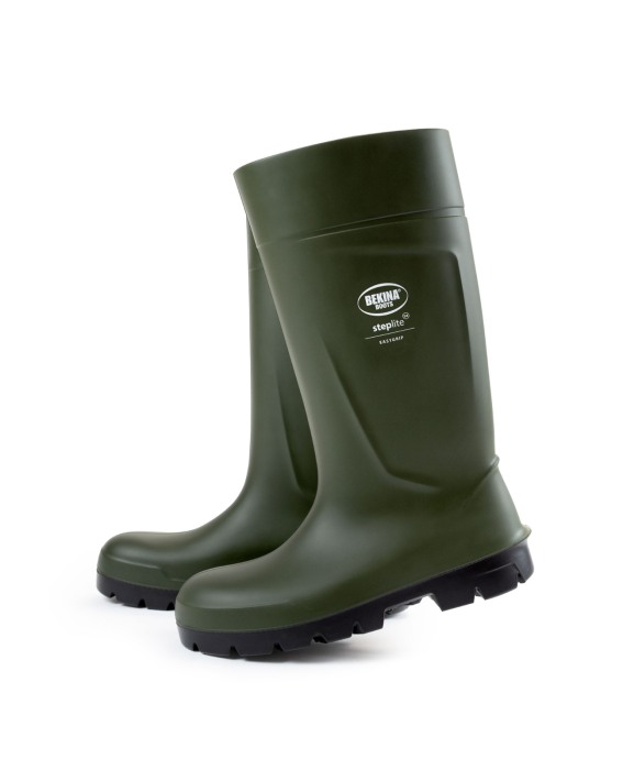 Cizme protectie Bekina Steplite EasyGrip, S4, verde/negru [3]