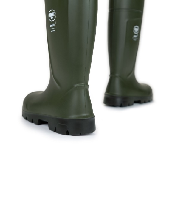 Cizme protectie Bekina Steplite EasyGrip, S5, verde/negru [7]