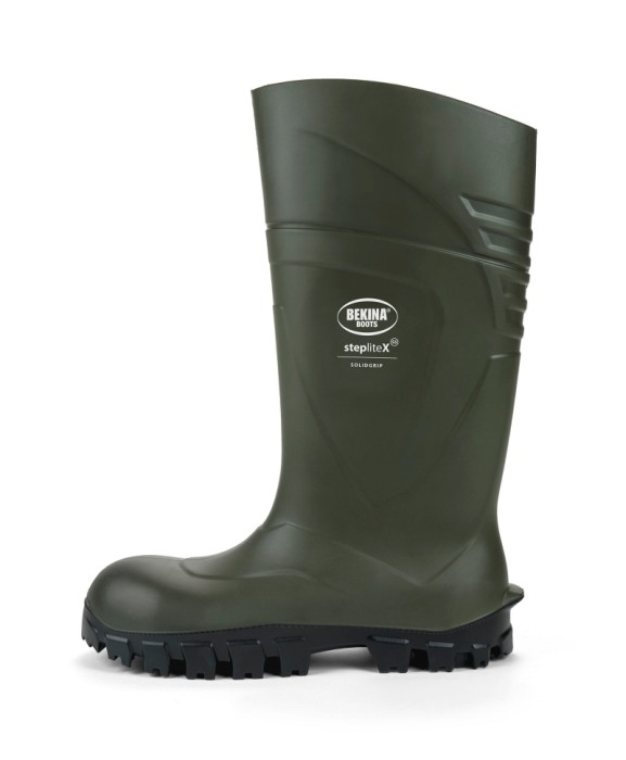 Cizme protectie Bekina StepliteX SolidGrip, S5, verde/negru [4]