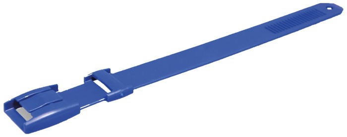 Curea identificare animale, plastic, 34 cm, cu nervuri, Akroh [2]