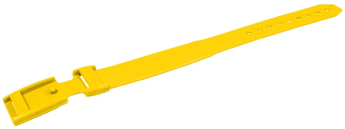 Curea identificare animale, plastic, 37 cm, cu gauri, Akroh [2]