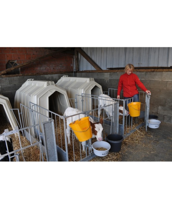 Cuseta individuala vitei Calf-Tel PRO II cu gard metalic FlexyFence H&L [9]