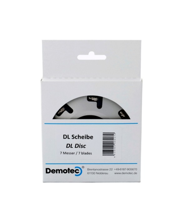 Disc trimaj ongloane 100 mm din aluminiu cu 7 lame, deschis, Demotec DL-Disc [4]