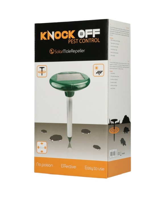 Dispozitiv solar cu ultrasunete pentru alungarea cartitelor, Knock Off [5]