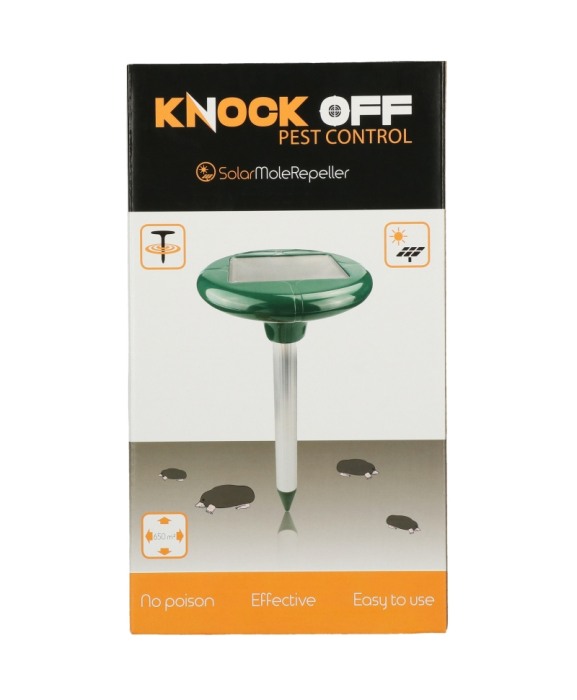 Dispozitiv solar cu ultrasunete pentru alungarea cartitelor, Knock Off [6]