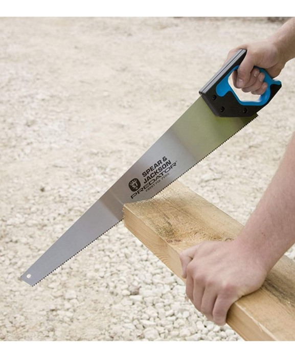 Fierastrau manual Predator cu maner Suregrip, lama 559 mm, 7 TPI, Spear & Jackson Woodworking [2]