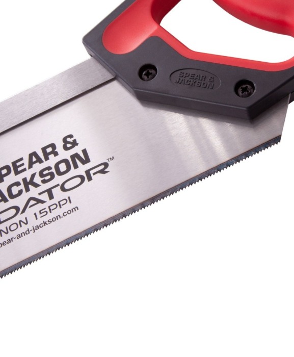 Fierastrau manual Predator universal cu maner Suregrip, lama 305 mm, 15 TPI, Spear & Jackson Woodworking [3]