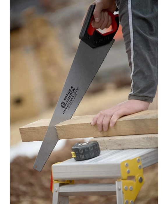 Fierastrau manual Predator universal cu maner Suregrip, lama 508 mm, 8 TPI, Spear & Jackson Woodworking [3]