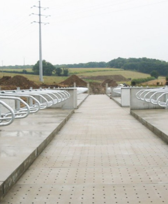 Gratar beton pentru asternut paie, Cobefa Straw, H18 [2]
