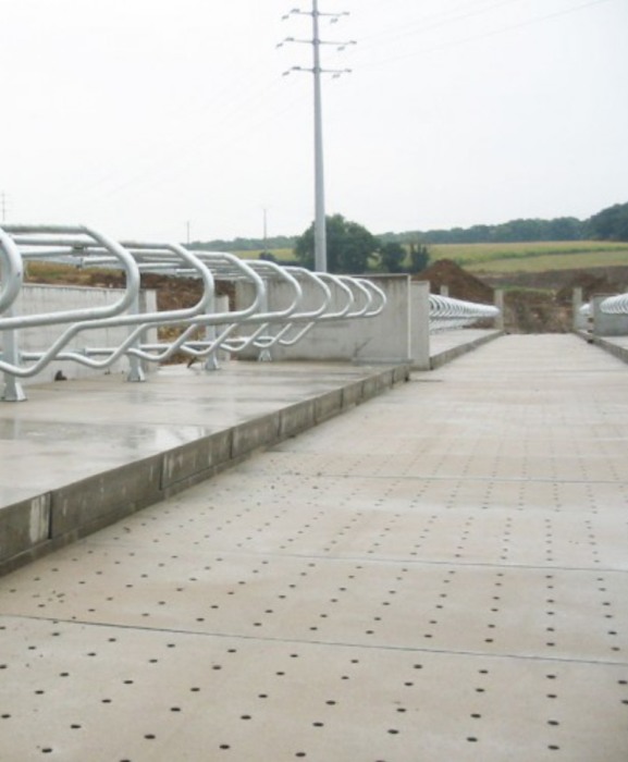 Gratar beton ranforsat pentru asternut paie, Cobefa Straw, H20 [2]