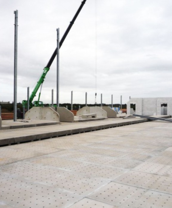 Gratar beton ranforsat pentru asternut paie, Cobefa Straw, H20 [3]
