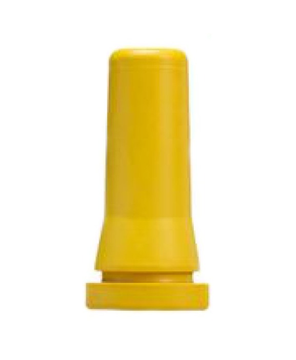 Tetine Milk Bar cu orificiu special, galbene, pentru colostru vitei, set 10 bucati [2]