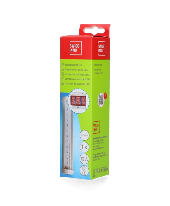 Tub LED UV 12W, rezerva pentru aparat protectie impotriva insectelor Swissinno Insect Destroyer 24W [3]