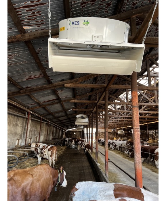 Ventilator VES-Artex ECVair 140 cm cu lame deflectoare ajustabile [3]