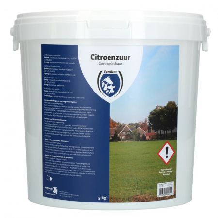 Curatare si dezinfectie suprafete - Acid citric 99,5%, Excellent, galeata 5 kg