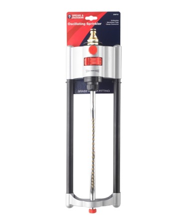 Pistoale de udat si aspersoare - Aspersor oscilant cu teava din aluminiu, conector din alama, Spear & Jackson