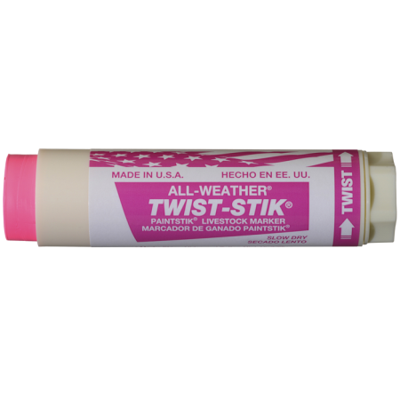 Identificare si marcare oi si capre - Batoane retractabile vopsea temporara pentru marcarea animalelor, All-Weather Paintstick Twist, cutie 12 bucati