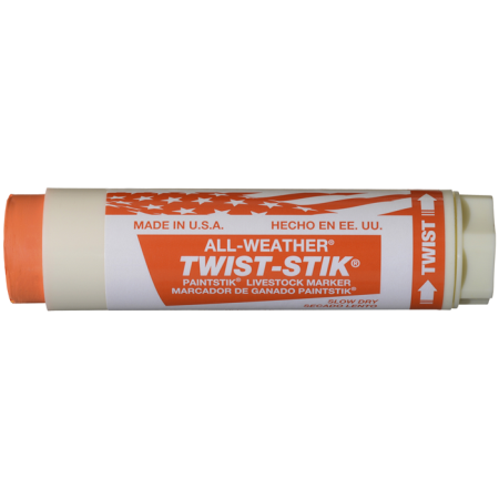 Vopsele, sprayuri, markere - Batoane retractabile vopsea temporara pentru marcarea animalelor, All-Weather Paintstick Twist, cutie 12 bucati