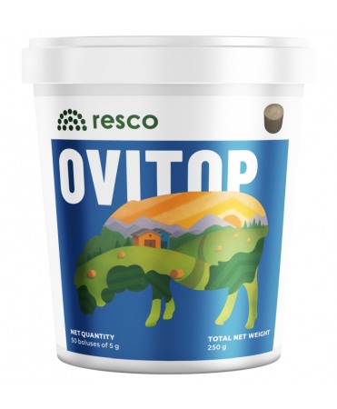 Bolusuri cu eliberare lenta de microel. fara Cu, pentru oi si capre, Resco Ovitop, cutie 50 bucati [0]