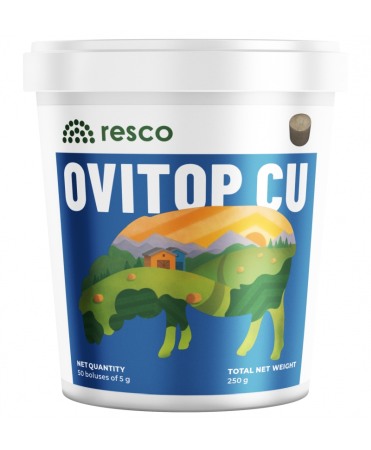 Bolusuri cu eliberare lenta de microelemente, pentru oi si capre, Resco Ovitop CU, cutie 50 bucati [0]