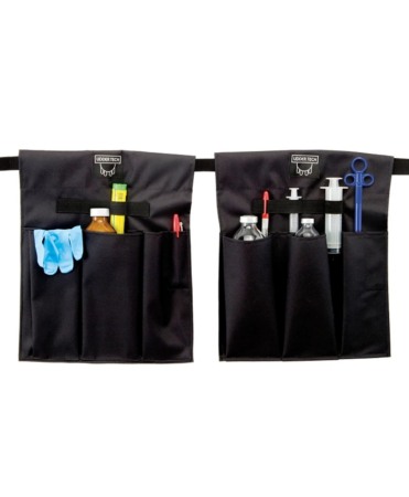 Buzunar extern acesorii medicale Udder Tech, poliester - rezistent la apa, negru [1]