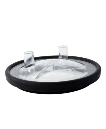 Muls vaci - Capac plastic transparent pentru galetile de lapte de 30 litri, Akroh