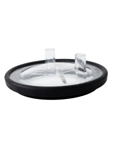 Capac plastic transparent pentru galetile de lapte de 30 litri, Akroh [1]