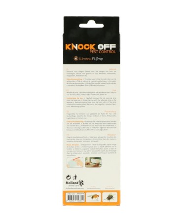 Capcane adezive muste, pentru ferestre, Knock Off, set 4 bucati [4]
