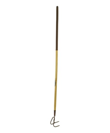 Cultivatoare - Cultivator cu 3 dinti din otel carbon, coada lemn, Spear & Jackson Elements