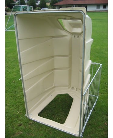 Cuseta individuala vitei Calf-Tel ECO cu gard metalic FlexyFence H&L [18]