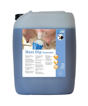 Muls vaci - Dezinfectant mameloane BouMatic Hexi DIP Supreme pe baza de clor
