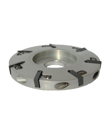 Disc trimaj ongloane 100 mm din aluminiu cu 7 lame, inchis, Demotec DL-Soft [1]
