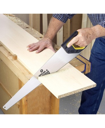 Fierastrau manual Predator cu dinti tripli cu maner Suregrip, lama 560 mm, 10 TPI, Spear & Jackson Woodworking [2]
