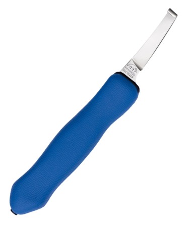Renete, cutite si clesti ongloane - Reneta trimaj ongloane DICK EXPERT-GRIP 2K, cu lama scurta si ingusta, albastra