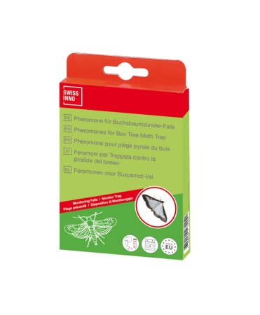 Impotriva insectelor - Rezerve feromoni pentru capcana molii arbusti Buxus, Swissinno Box Tree Moth, set 2 bucati