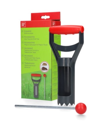 Impotriva cartitelor - Set sonda si plantator capcane cartite si soareci de camp Swissinno SuperCat Mole & Vole Traps