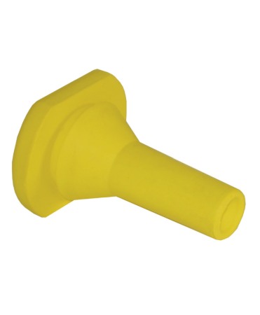 Colostru miei si iezi - Tetine Milk Bar cu orificiu special, galbene, pentru colostru miei si iezi, set 10 bucati