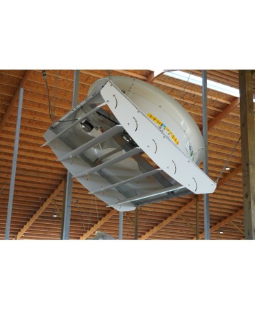 Ventilator VES-Artex ECVair 183 cm cu lame deflectoare ajustabile [1]