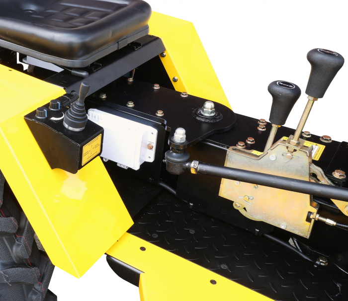 ProGARDEN Campo T18 Minitractor G2 4x4, 18CP, benzina, hidraulica fata-spate, roti 6.00-12 [3]