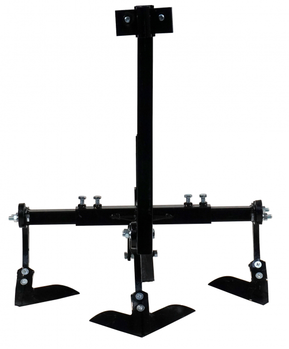 ProGARDEN PRO-PRS20-45 prasitoare cu roata limitatoare adancime pentru motocultor, 20cm distanta intre randuri, tija 45cm [3]