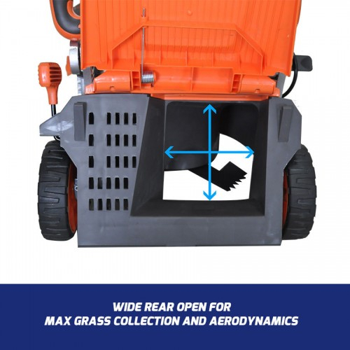 Redback E137C Masina de tuns gazon acumulatori 40V, 370mm, 40L, reglaj central, solo [3]