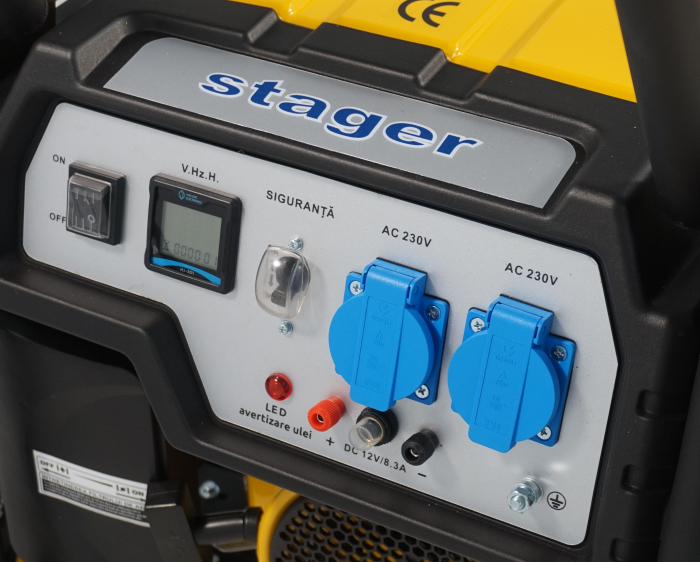 Stager FD 2500 Generator open-frame 2.2kW, monofazat, benzina, pornire la sfoara [3]